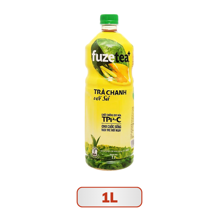 Trà chanh sả FuzeTea 450ML/1L