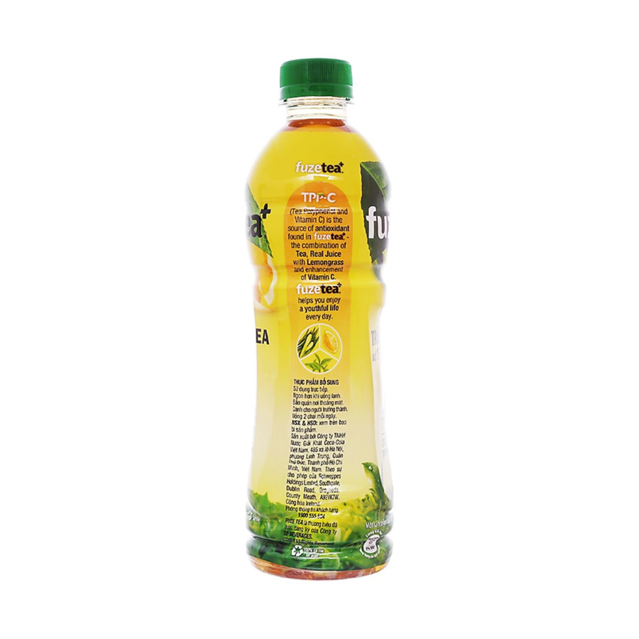 Trà chanh sả FuzeTea 450ML/1L