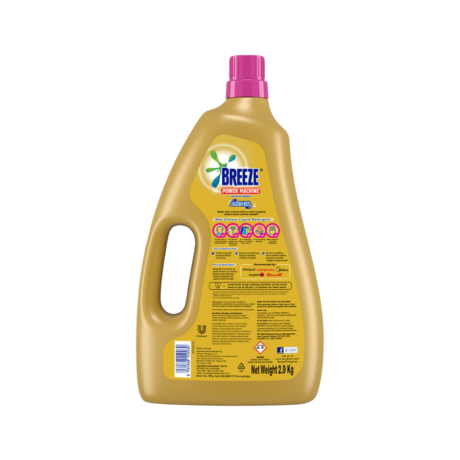 Nước giặt Breeze cửa trên