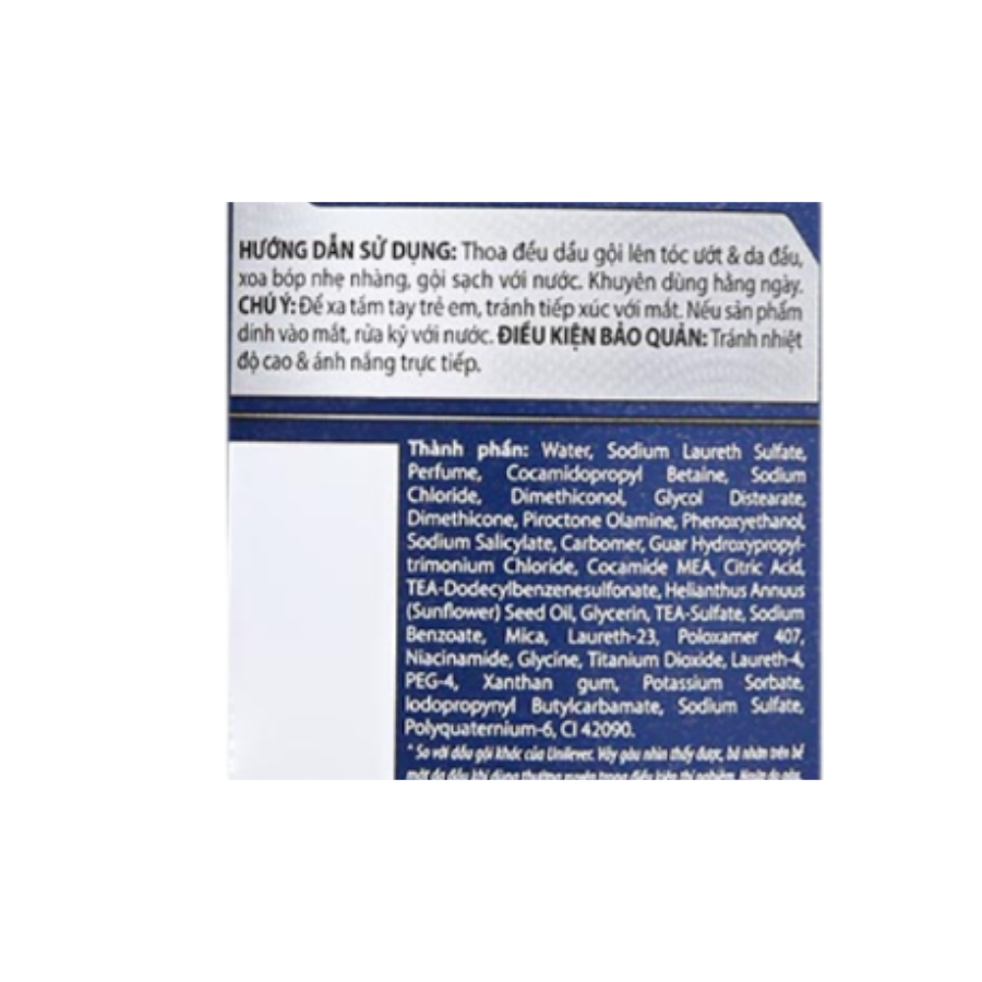 Dầu gội nước hoa Clear Men Deep Ocean sạch gàu hương gió biển và hổ phách 600G/ 840G
