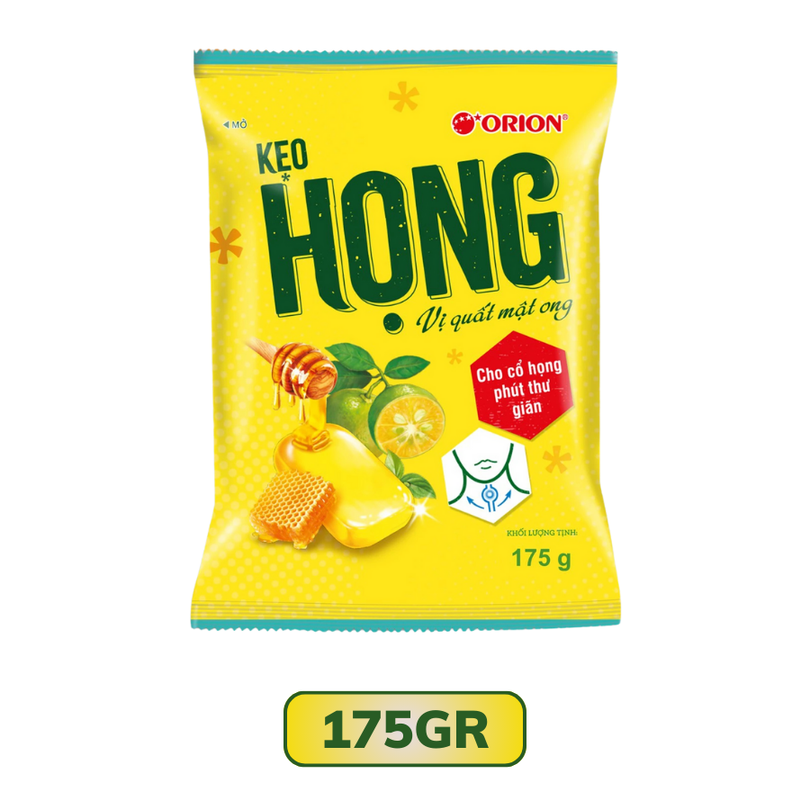 Kẹo ngậm Họng vị quất mật ong
