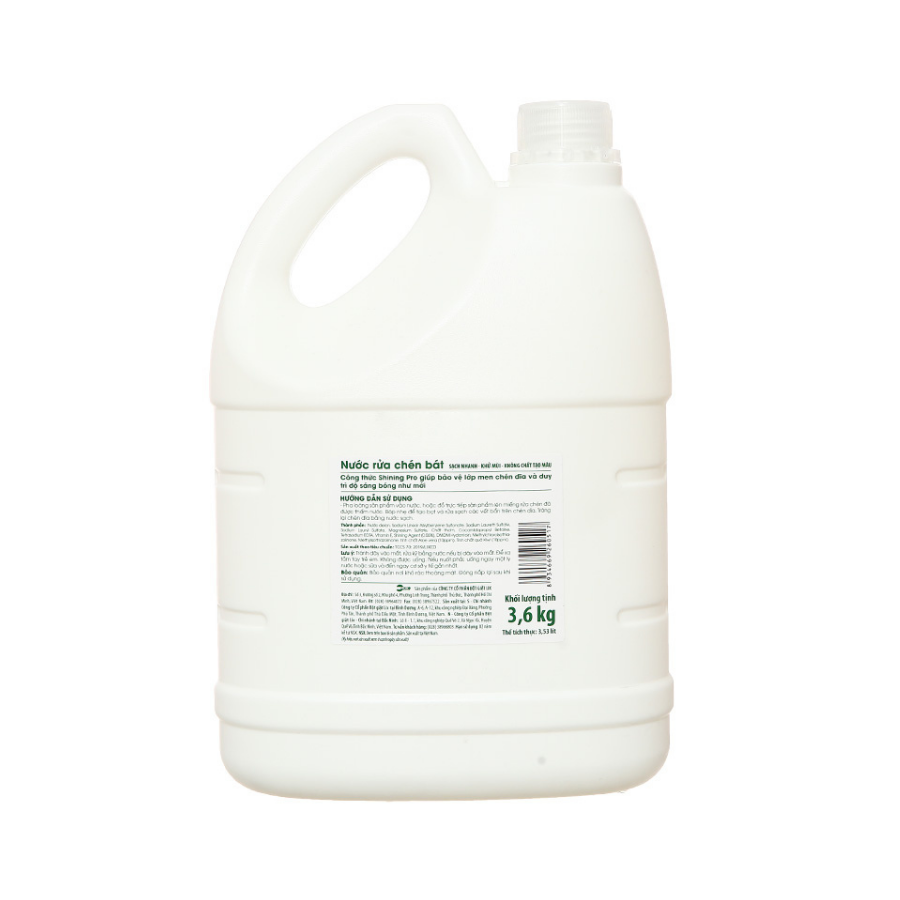 Nước rửa chén On1 tinh chất Kiwi và Nha đam sạch bóng vết dầu mỡ