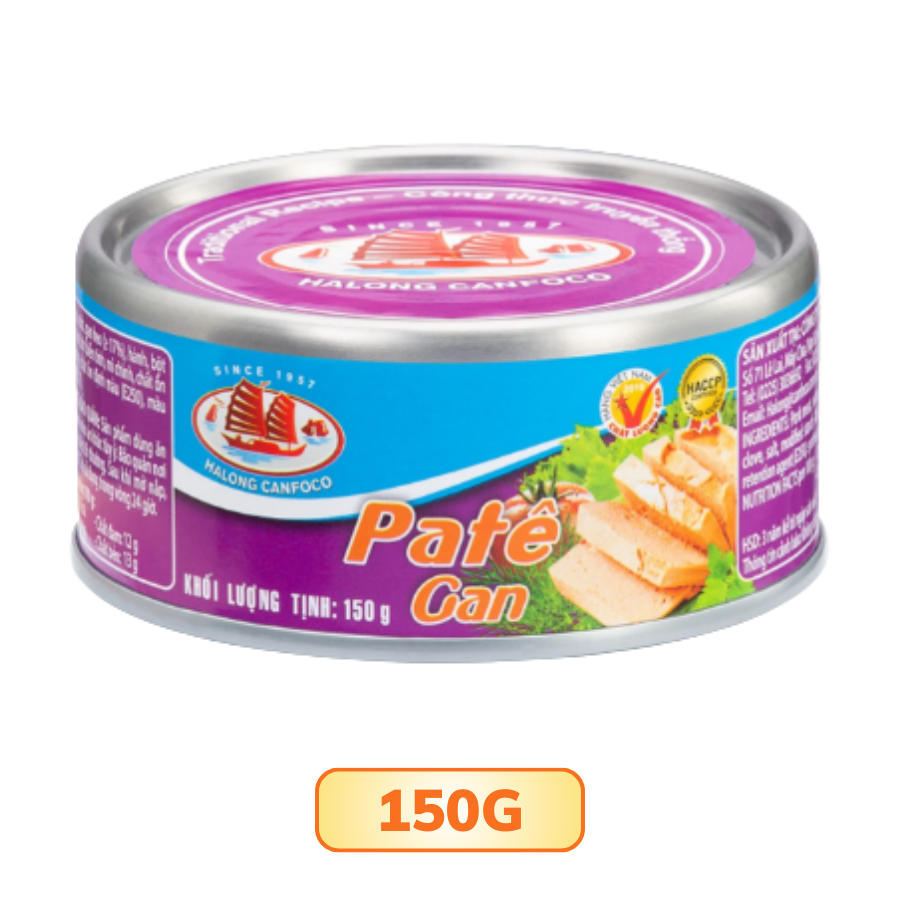 Pate gan heo Hạ Long 90G/150G/170G