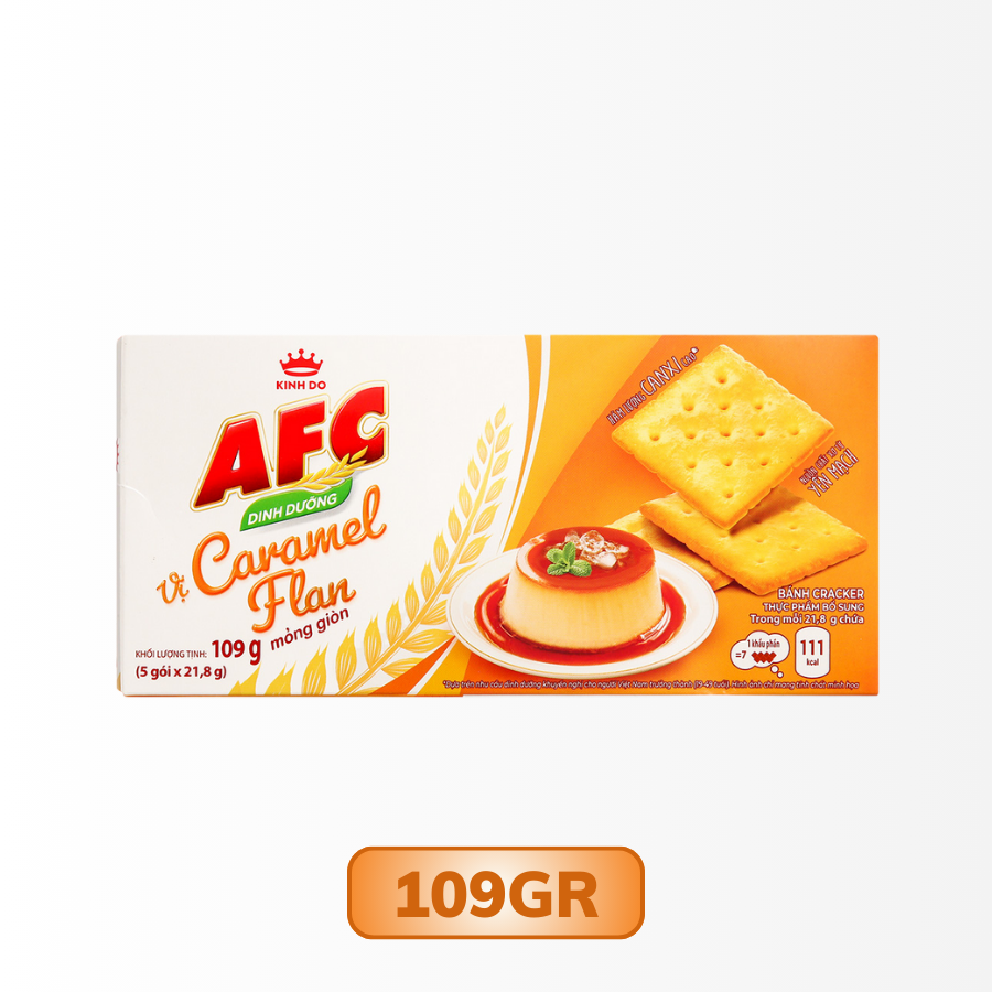Bánh AFC Vị Caramel Flan