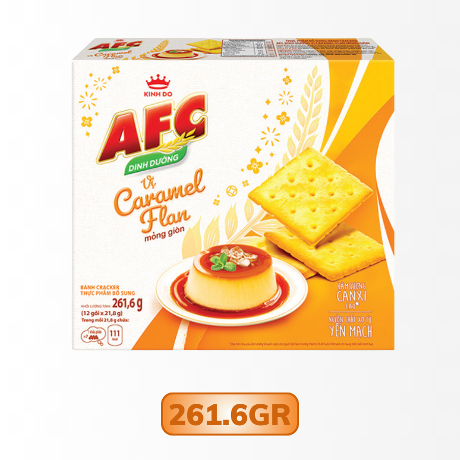 Bánh AFC Vị Caramel Flan
