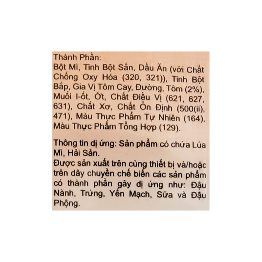  Snack tôm cay đặc biệt Oishi 12G/32G/68G/110G