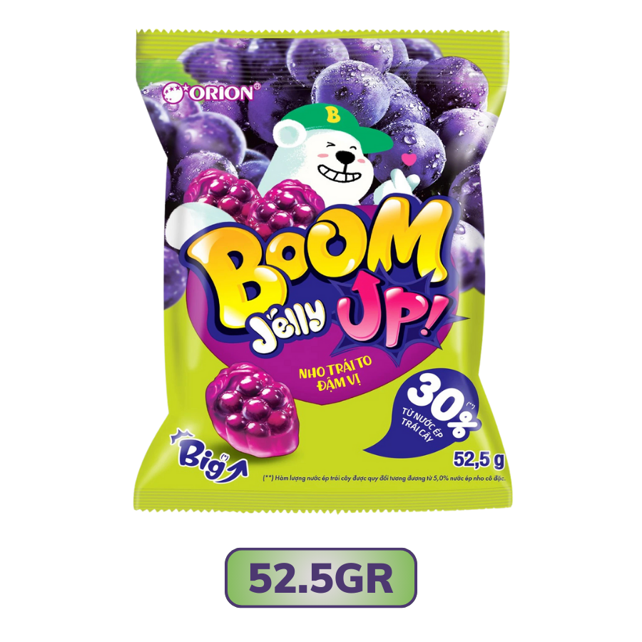 Kẹo dẻo BOOM hương Nho