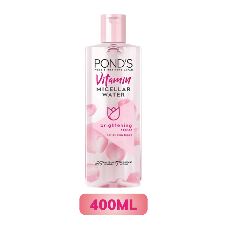 Nước tẩy trang tinh chất sữa Pond's Vitamin Micellar Water Nourish Milk