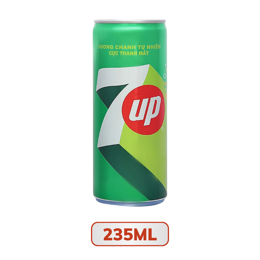 Nước ngọt 7 Up hương chanh 235ML/330ML