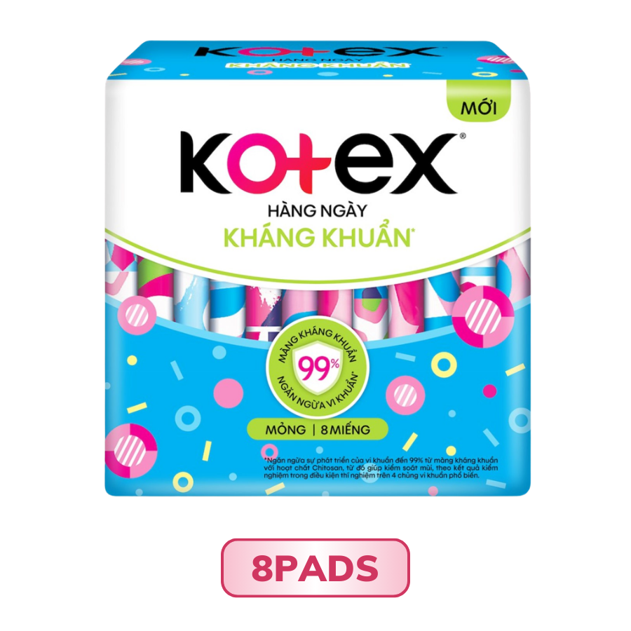 Băng vệ sinh Kotex hằng ngày kháng khuẩn