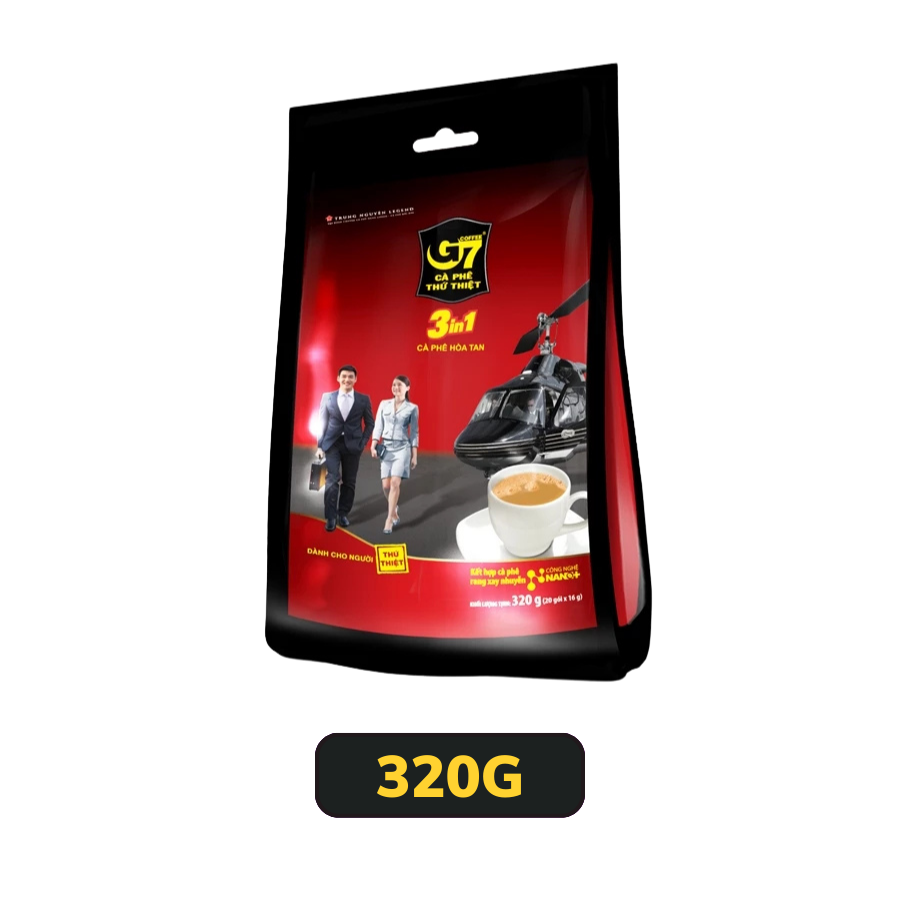 Cà phê sữa G7 3 in 1 320G/800G