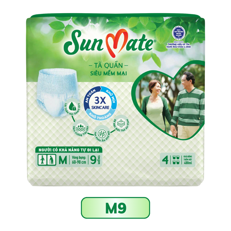 Bỉm - Tã dán người lớn Sunmate Siêu Mềm Mại