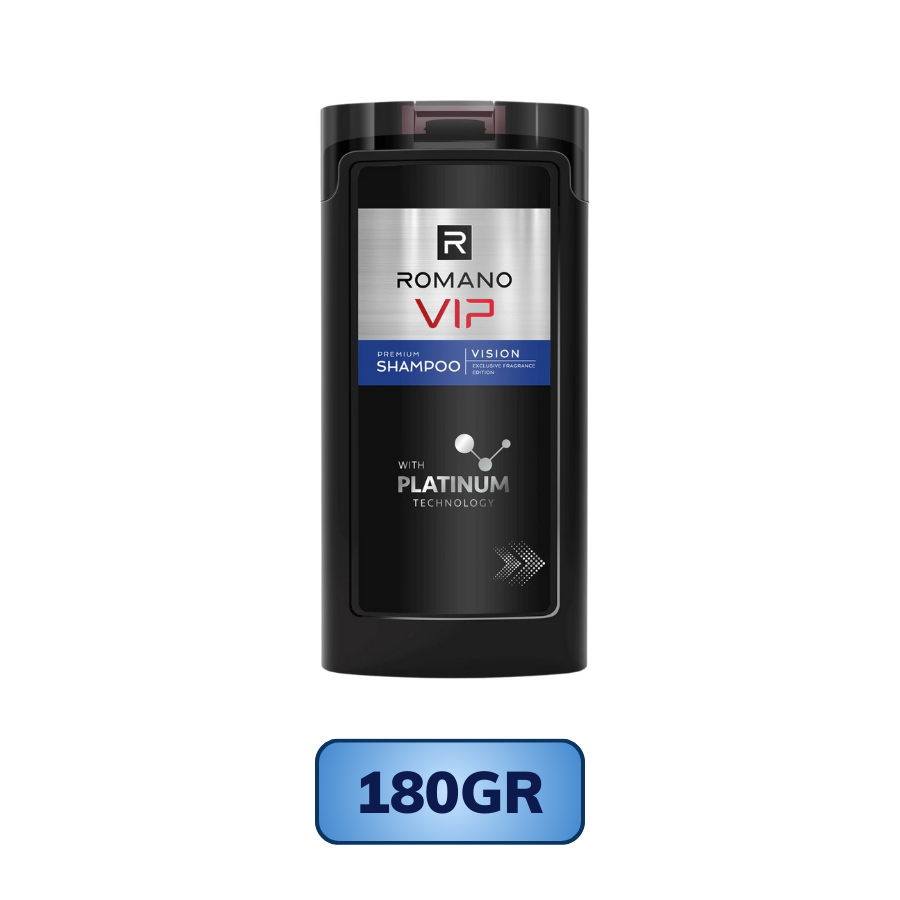 Dầu gội hương nước hoa cao cấp Romano Vip Vision 180G/ 650G