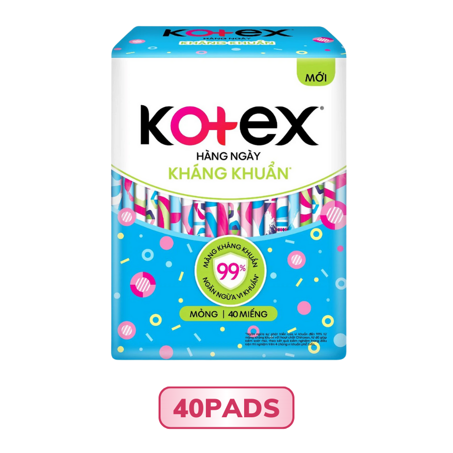 Băng vệ sinh Kotex hằng ngày kháng khuẩn