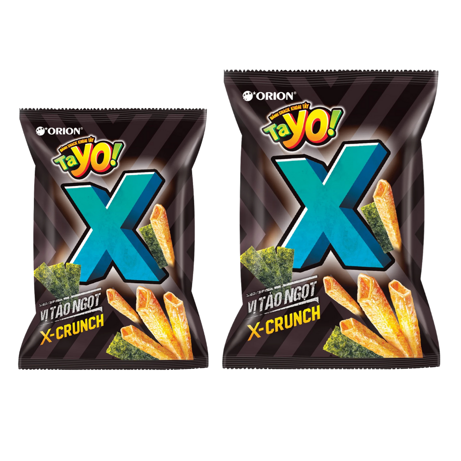 Snack khoai tây vị tảo ngọt TaYo X gói 28G/ 60G