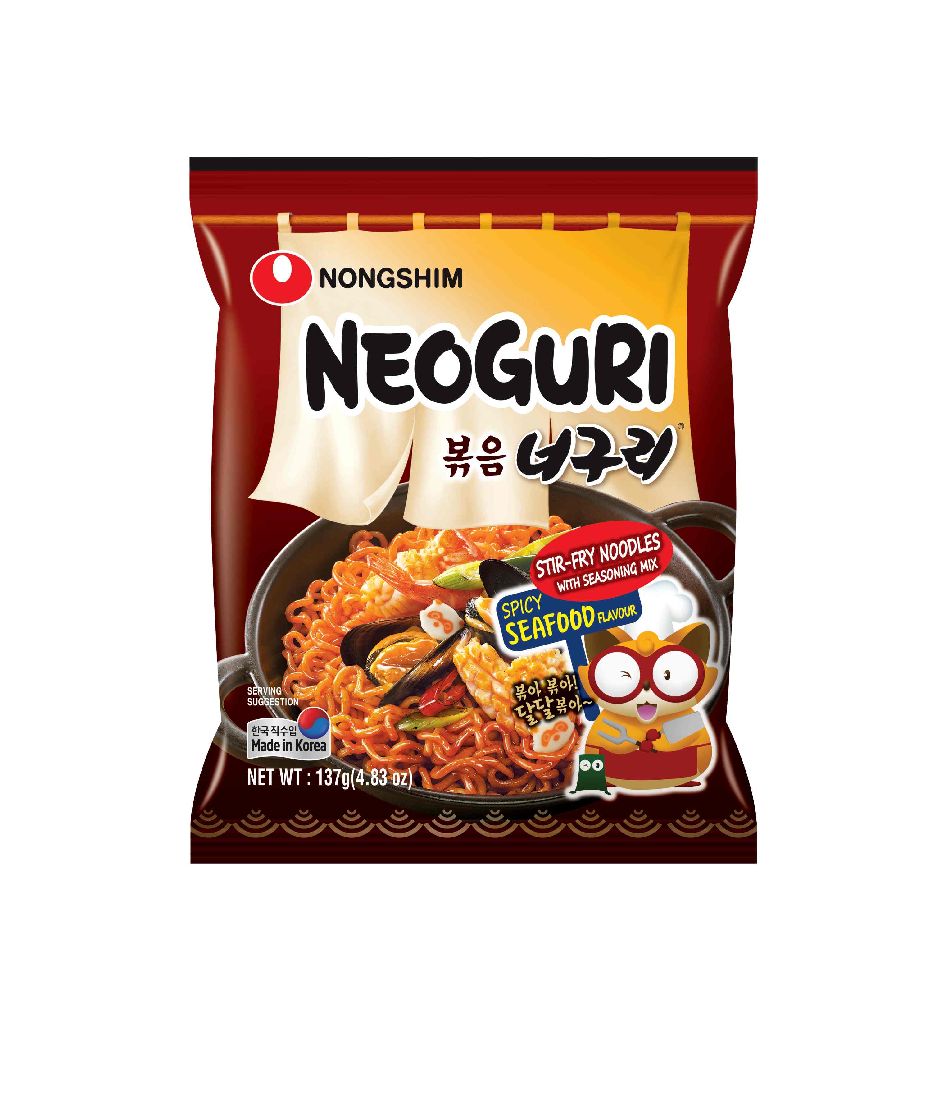 Mì xào khô Neoguri Hải sản cay