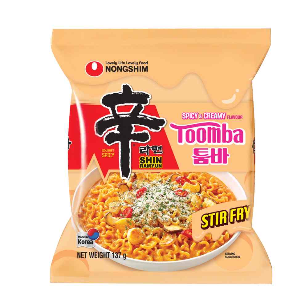 Mì xào khô Shin Ramyun hương vị Toomba
