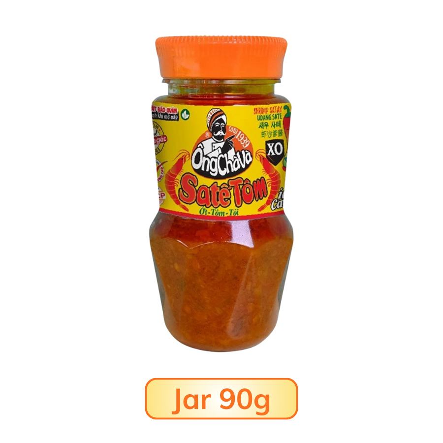 Sa Tế Tôm Ít Cay XO 90G