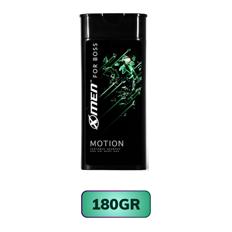 Dầu gội nước hoa X-Men For Boss Motion sạch gàu thơm lâu 180G/ 650G