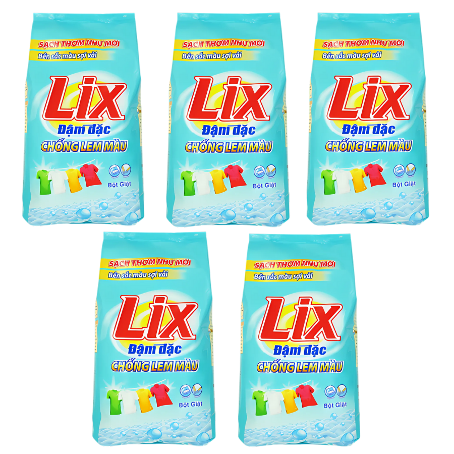 BỘT GIẶT LIX ĐẬM ĐẶC CHỐNG LEM MÀU
