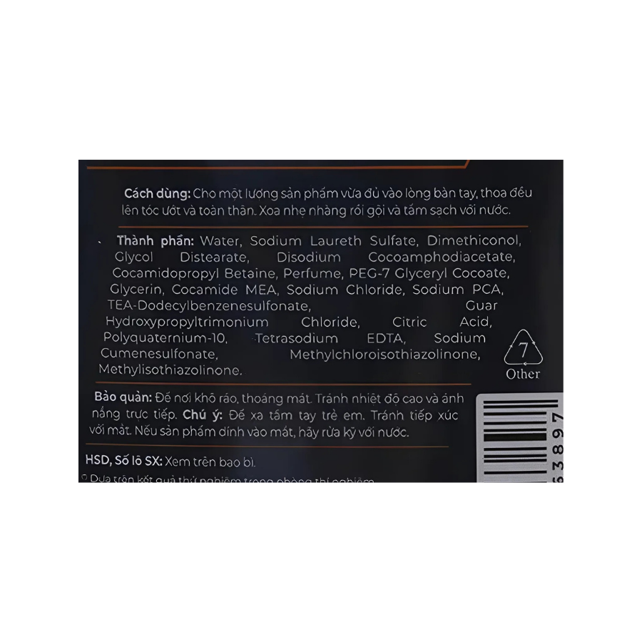 Dầu gội nước hoa X-Men Fire Active thơm mạnh mẽ 650G