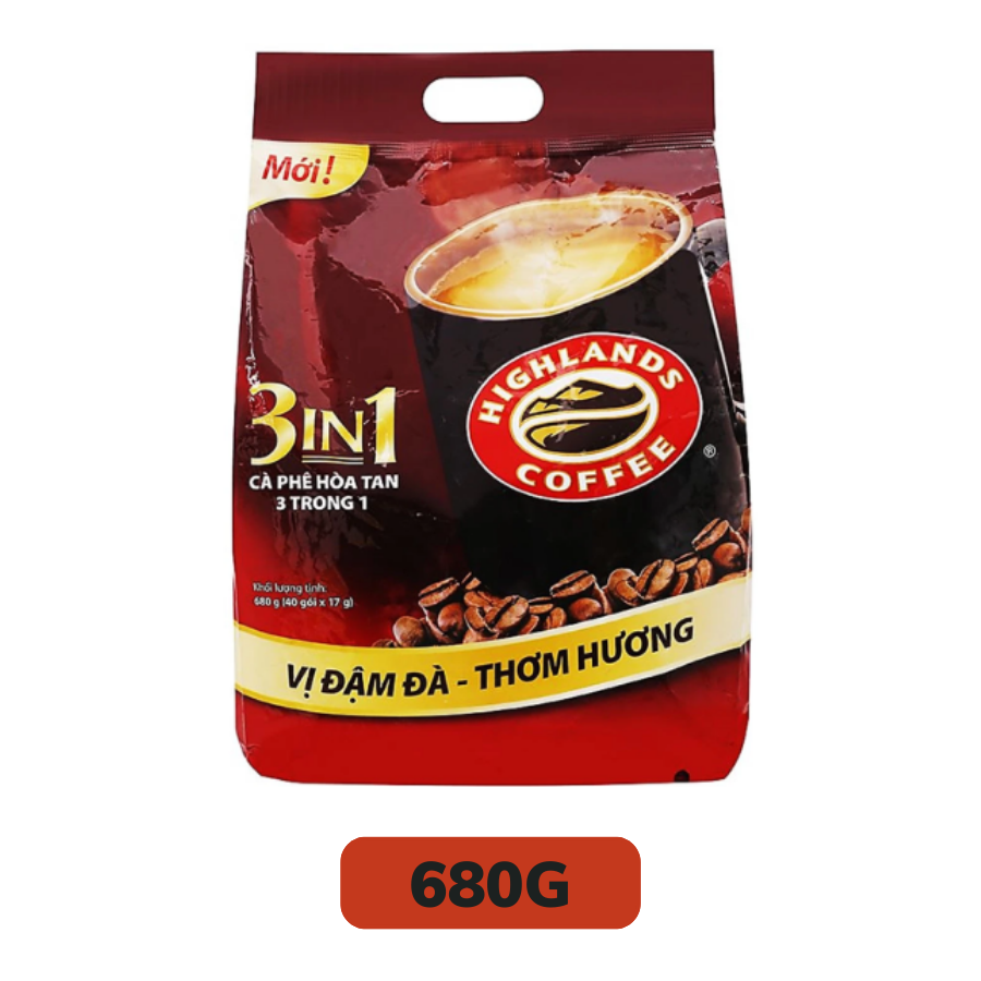 Cà phê hoà tan Highlands 680G/850G
