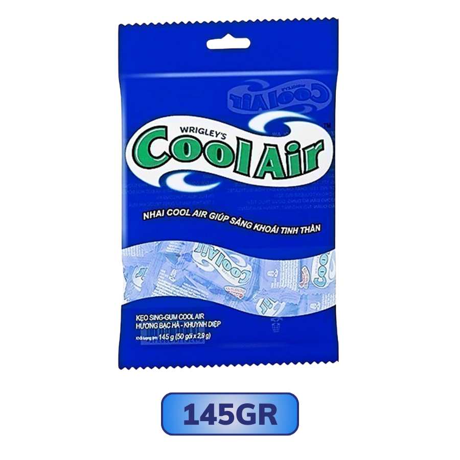 Kẹo cao su CoolAir hương bạc hà khuynh diệp