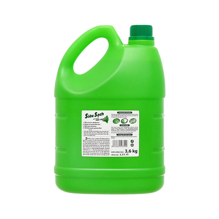 Nước rửa chén Lix siêu đậm đặc tinh chất trà xanh