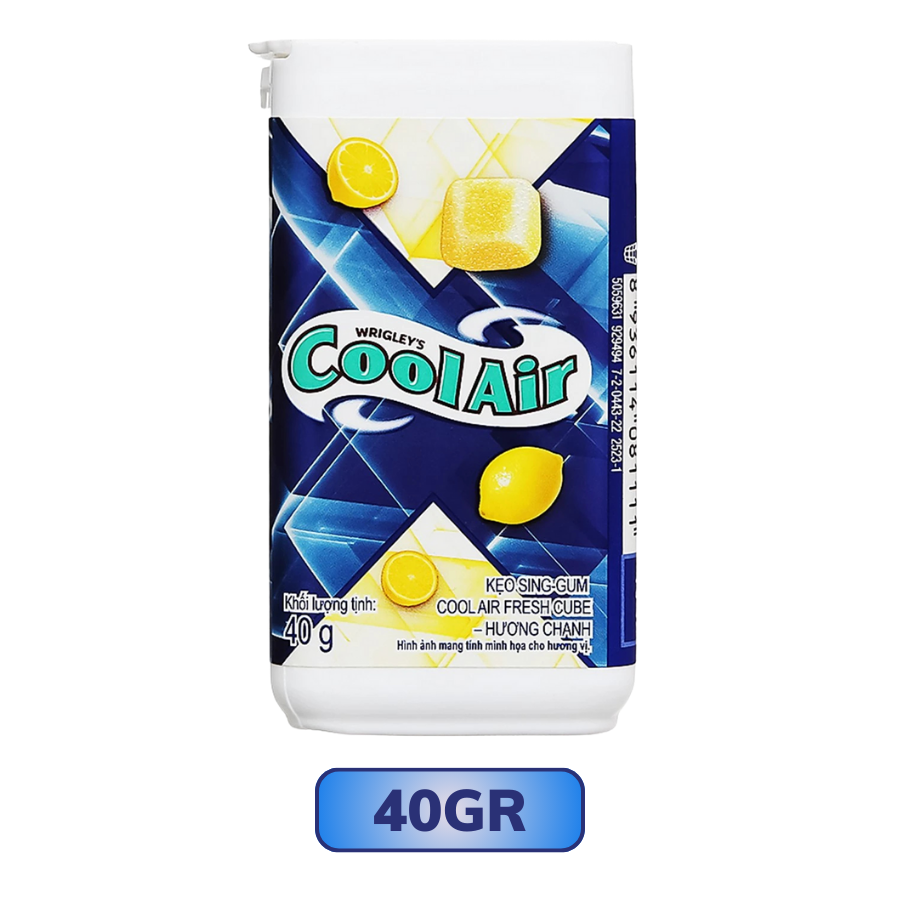 Kẹo gum Cool Air Fresh Cube hương chanh