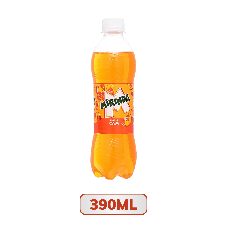 Nước ngọt Mirinda cam 390ML/1.5L