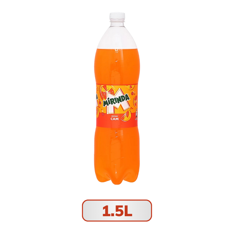 Nước ngọt Mirinda cam 390ML/1.5L