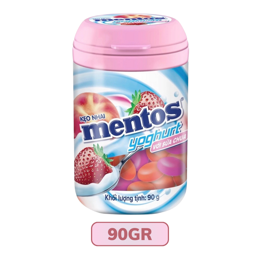 Kẹo Gum Mentos sữa chua