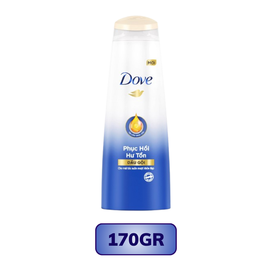 Dầu gội Dove Ceramide phục hồi hư tổn 170G/ 325G/ 640G/ 880G/ 1.4KG