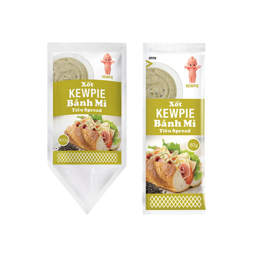 Sốt Kewpie Bánh Mì Tiêu 800G/80G