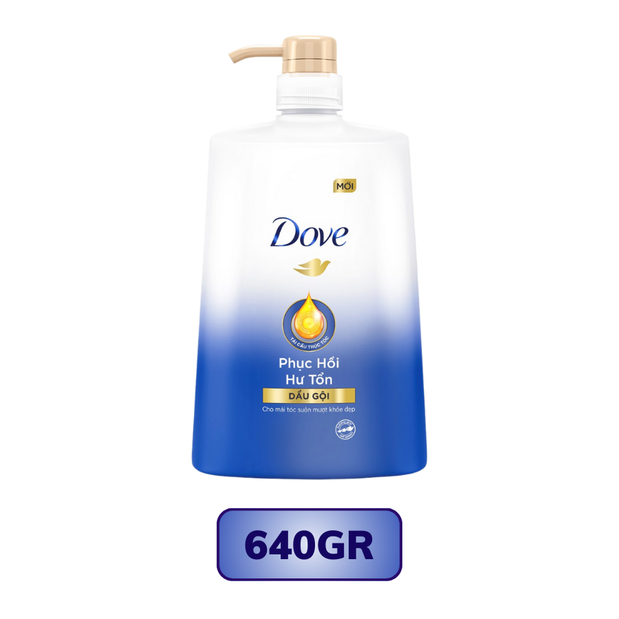 Dầu gội Dove Ceramide phục hồi hư tổn 170G/ 325G/ 640G/ 880G/ 1.4KG
