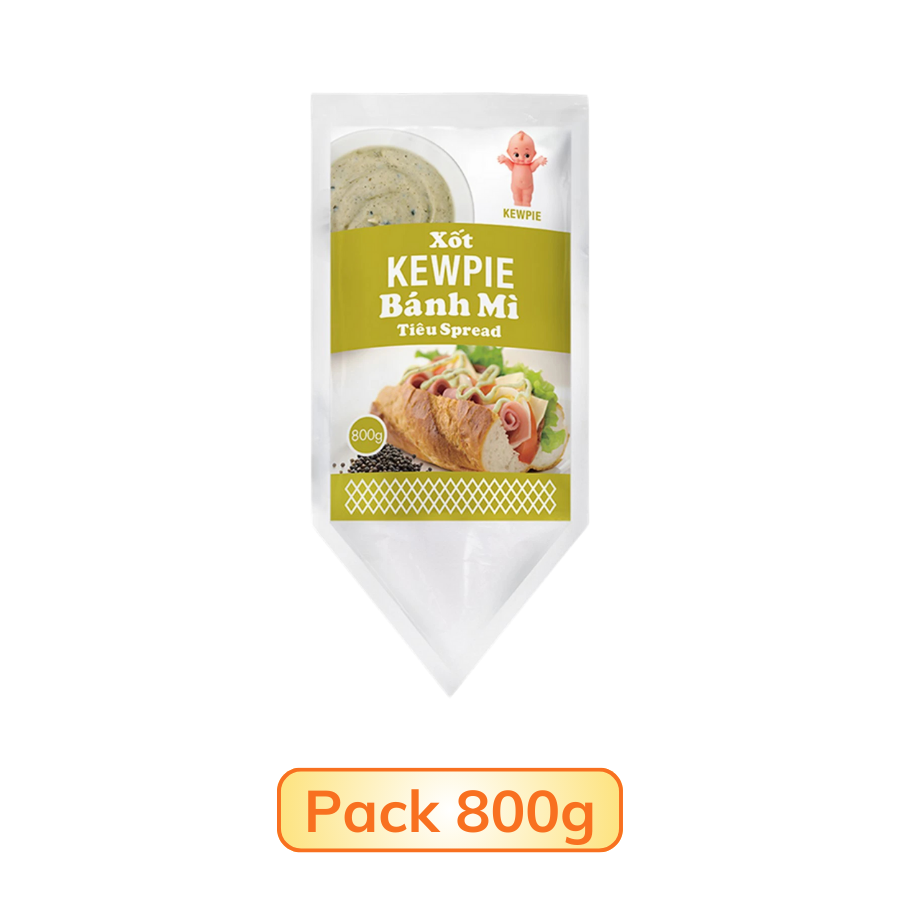 Sốt Kewpie Bánh Mì Tiêu 800G/80G