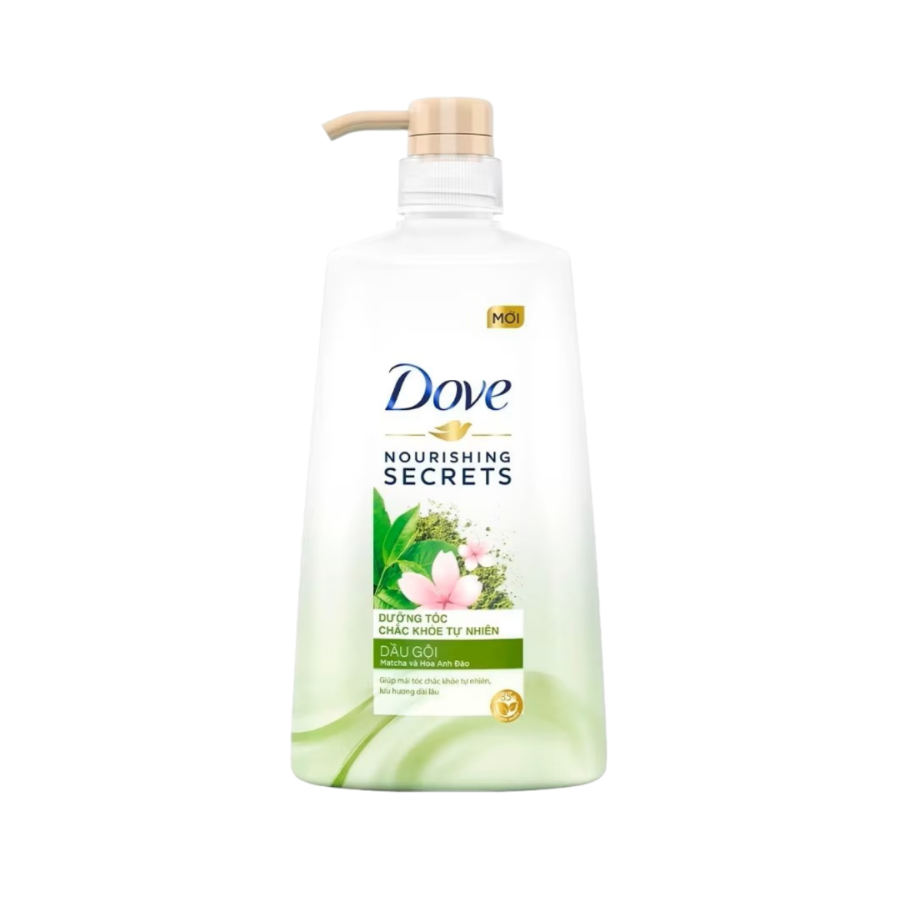 Dầu gội Dove Matcha và Hoa Anh Đào 640G