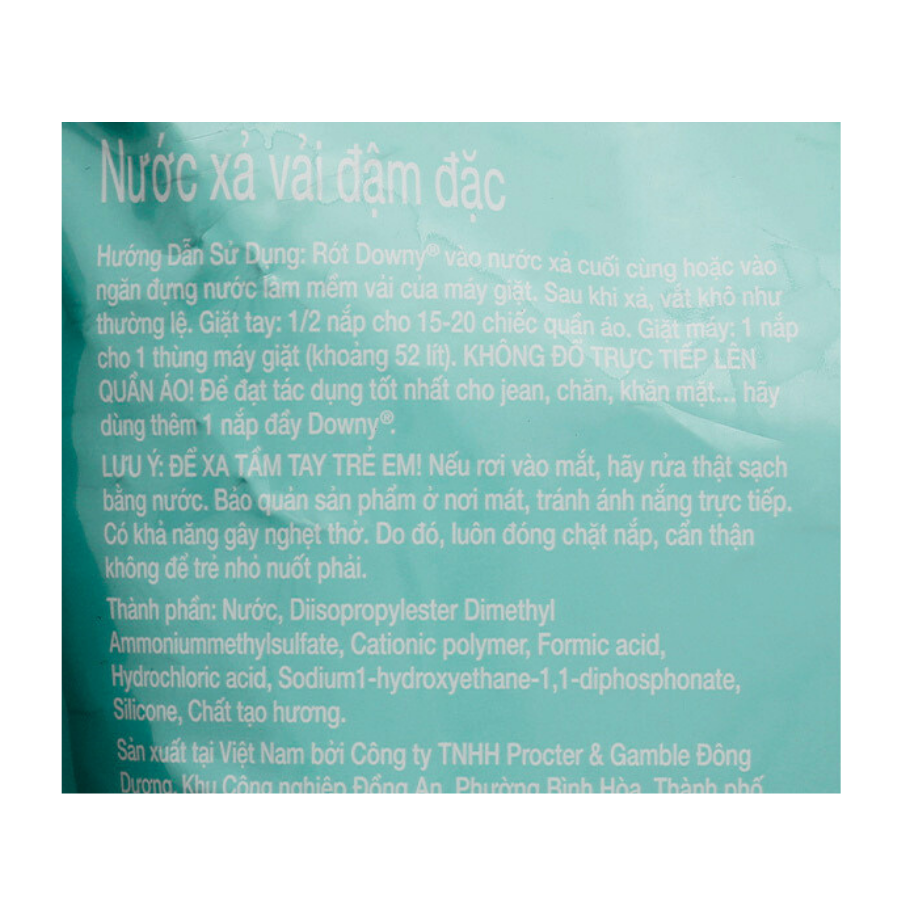 Bịch Nước Xả Vải Downy Đoá Hoa Thơm Mát