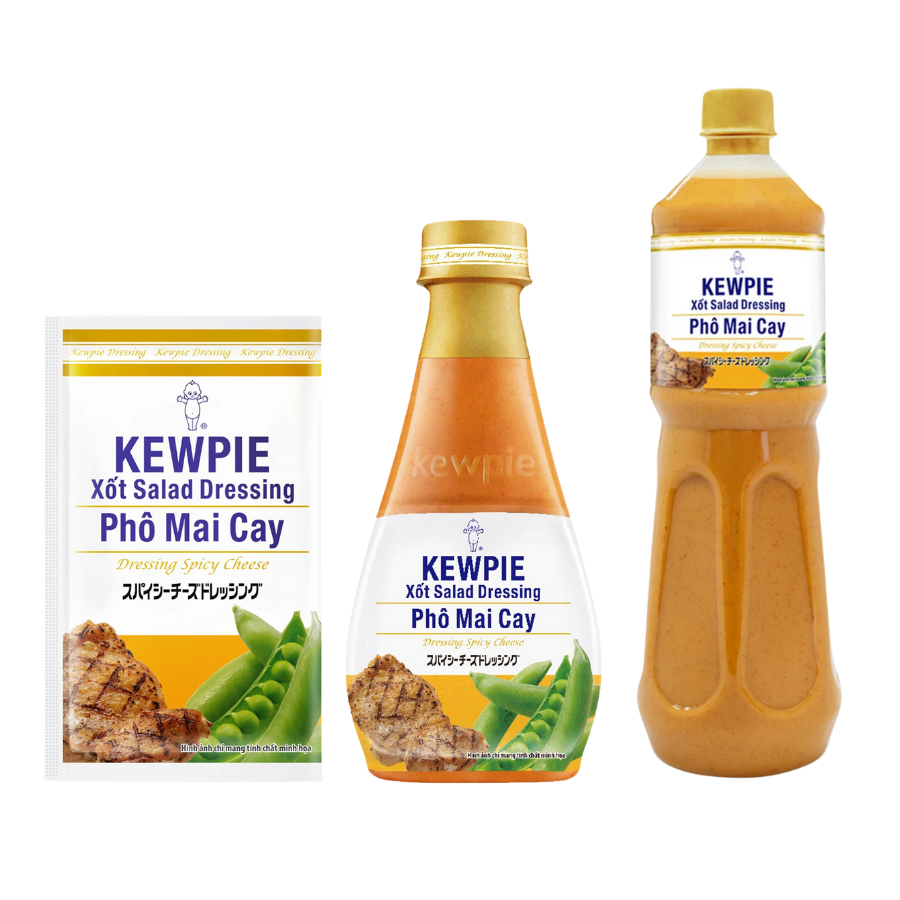 Xốt Salad Dressing Phô Mai Cay