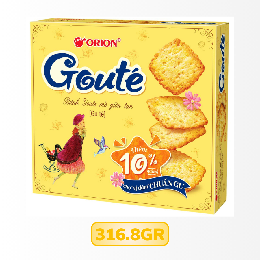 Bánh Quy Goute Mè Giòn Tan