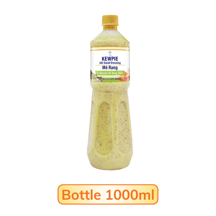 Xốt Salad Dressing Mè Rang Vị Wasabi Và Rong Biển