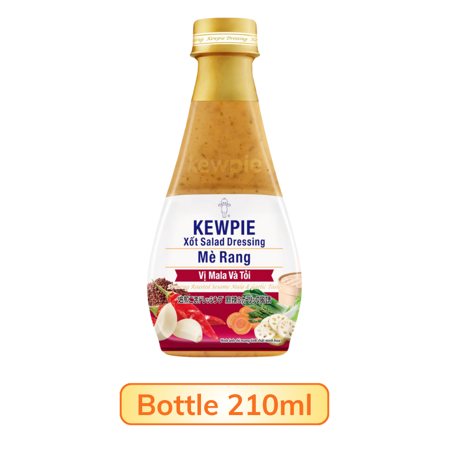Xốt Salad Dressing Mè Rang Vị Mala Và Tỏi