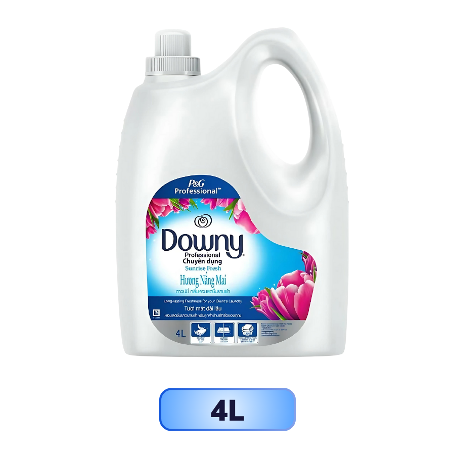 Nước xả vải Downy hương nắng mai chai 800ML/ 1.8L/ 4L