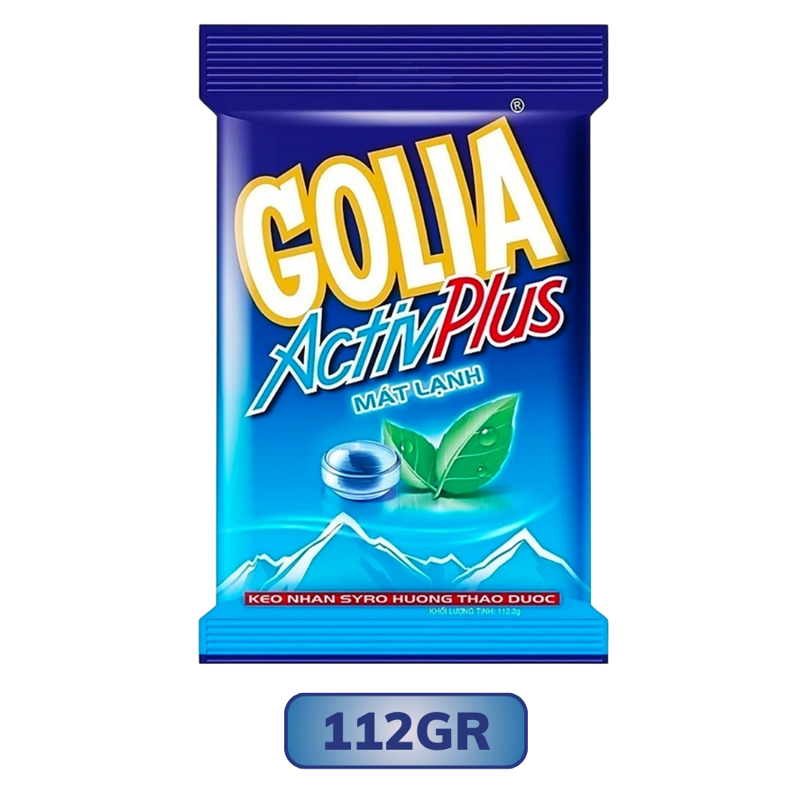 Kẹo Golia Activ Plus Hương Bạc Hà Mát Lạnh
