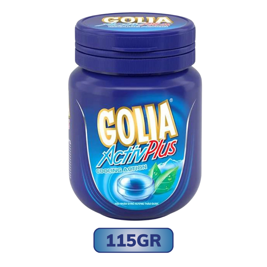 Kẹo Golia Activ Plus Hương Bạc Hà Mát Lạnh
