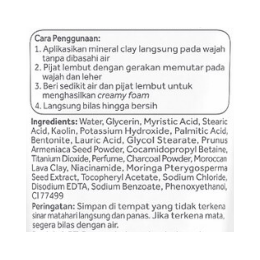 Sữa Rửa Mặt Pond's Đất Sét Khoáng Mineral Clay Deep Clean With Charcoal Detox Giúp Sạch Sâu