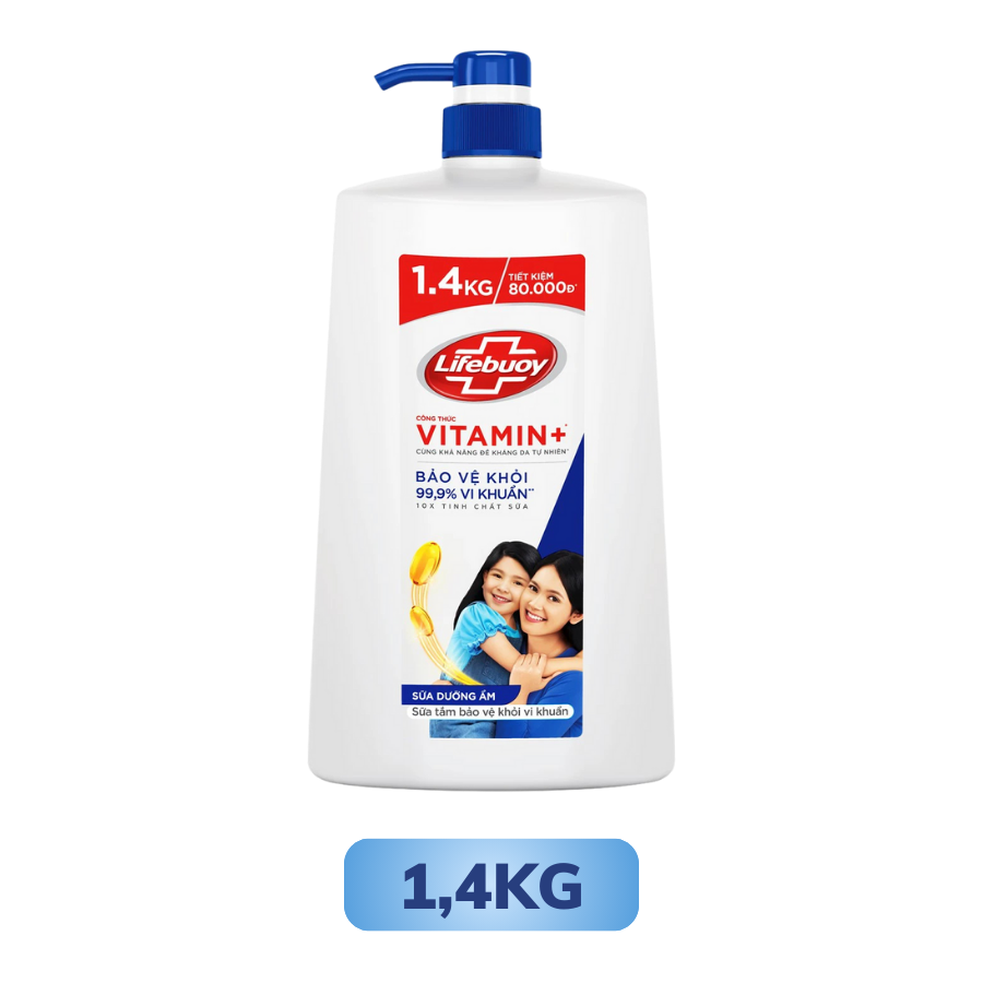 Sữa Tắm Lifebuoy Dưỡng Ẩm