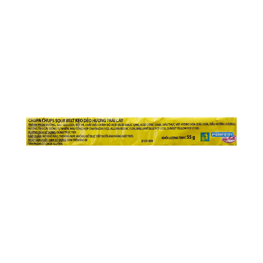Thanh kẹo dẻo Chupa chúps hương vị hỗn hợp