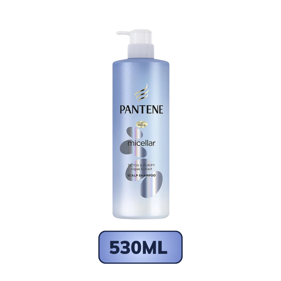 Dầu gội Pantene Micellar Làm sạch sâu chiết xuất Tảo biển 300ML/ 530ML