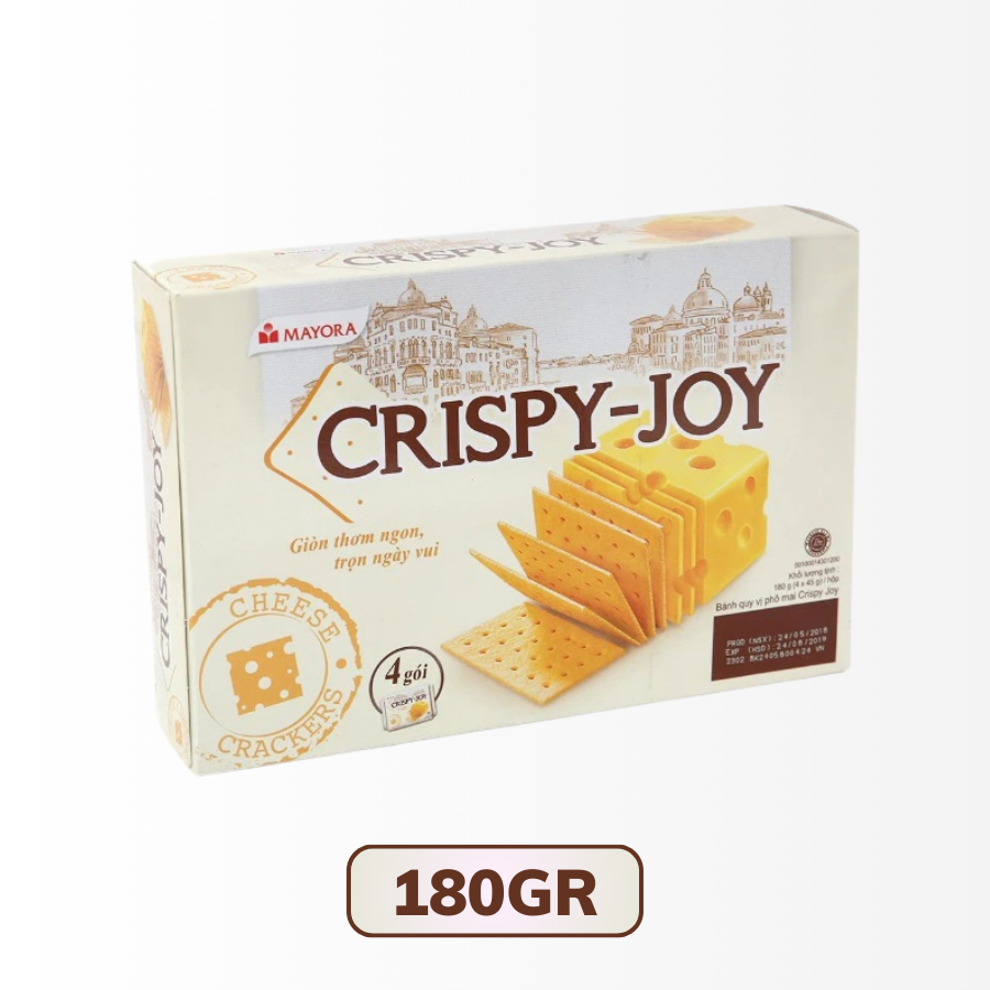 Bánh Quy Vị Phô Mai Crispy Joy